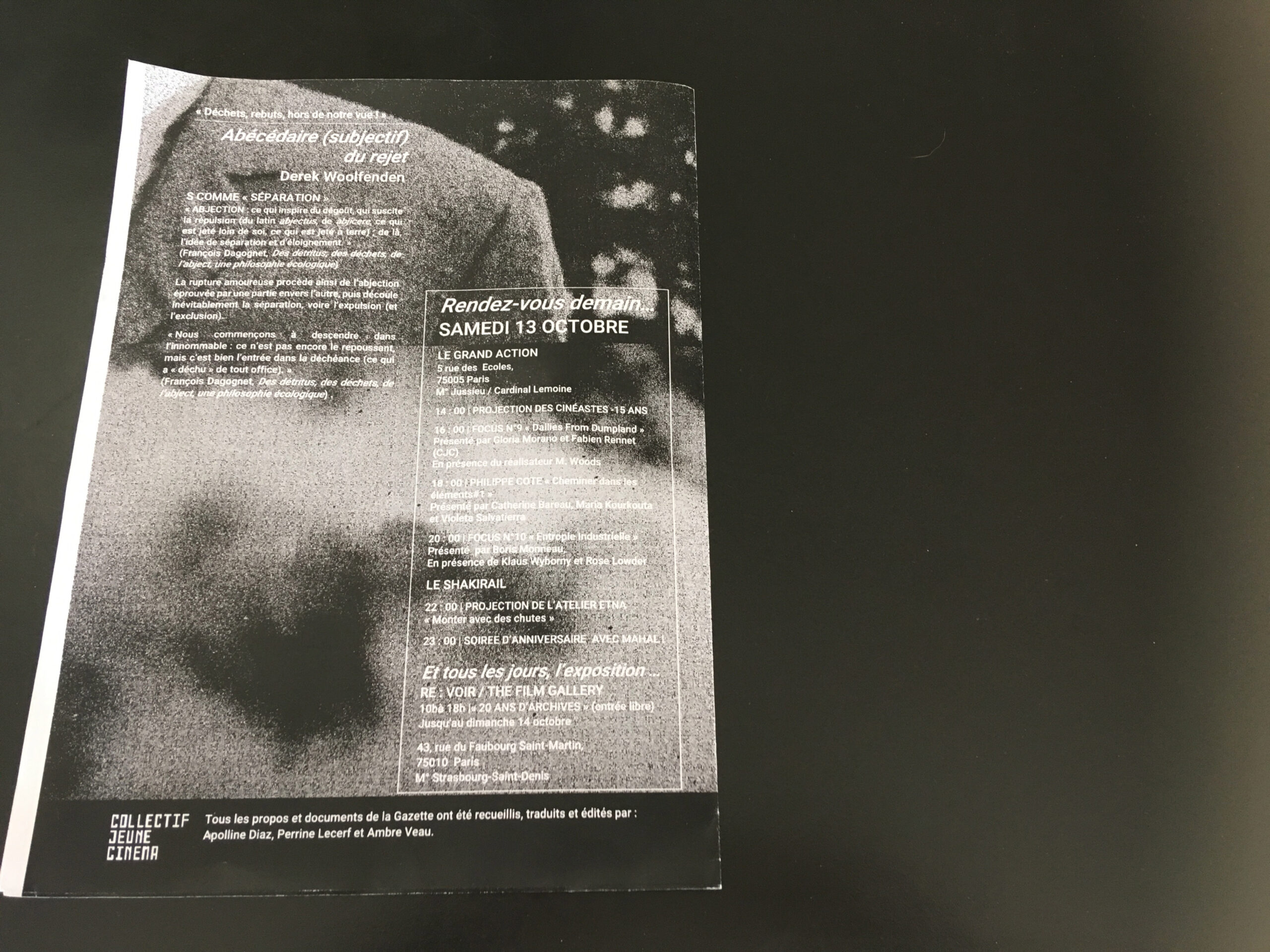 thank u 20e Festival des Cinémas Différents de Paris (3-14 oct. 2018)