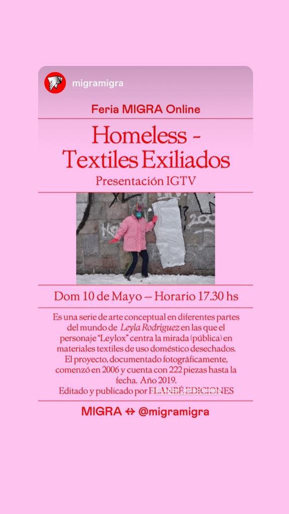 https://www.instagram.com/migramigra/, leyla rodriguez, homeless