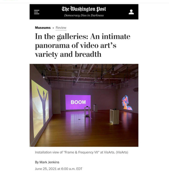 "BOOM" from Leyla Rodriguez @ the "Frame & Frequency VII" washingtonpost