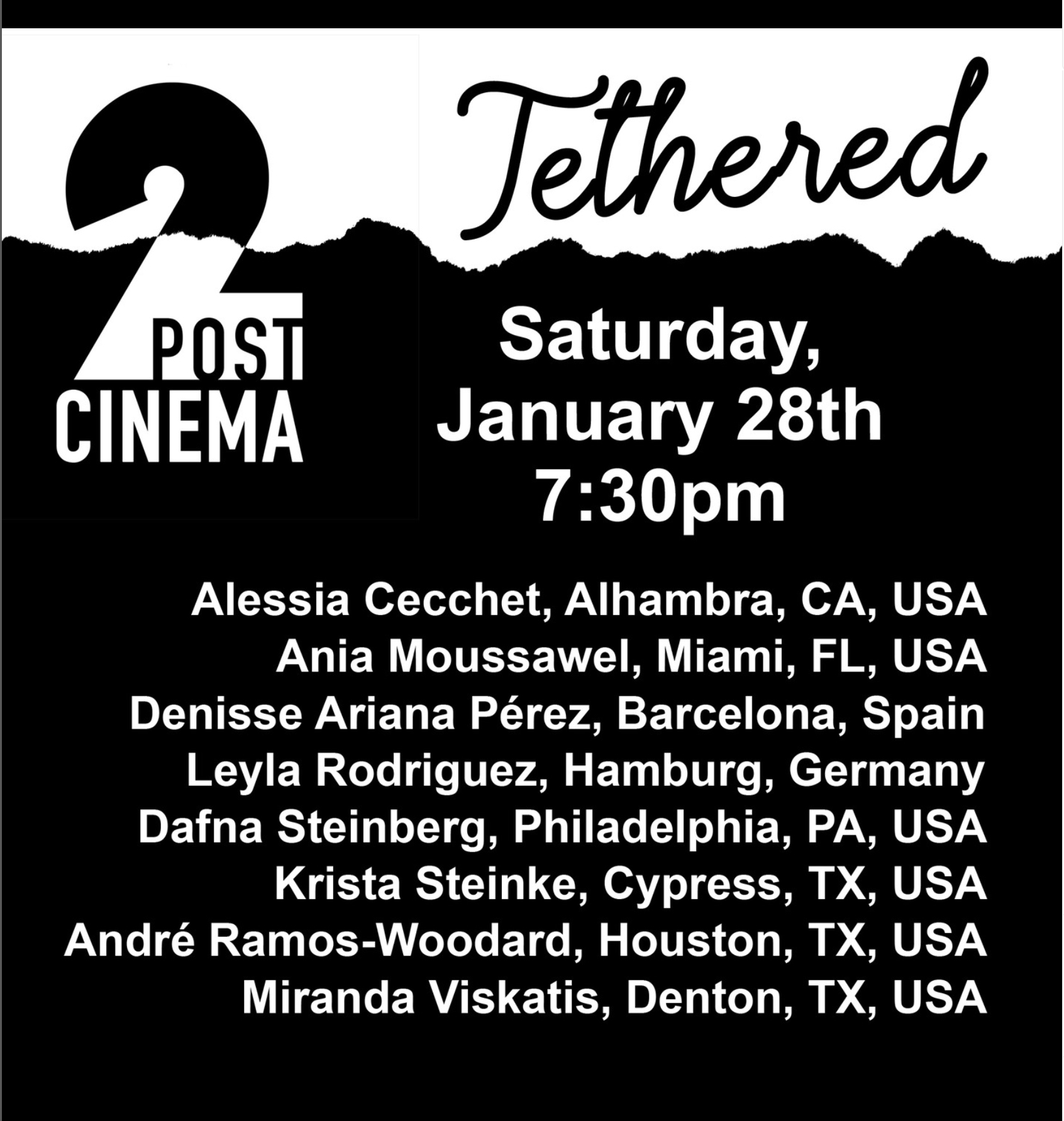 Waldhorn by Leyla Rodriguez at the "2 Post Cinema" January 28th, 7:30 pm a outdoor cinema in Houston, Texas/ USA